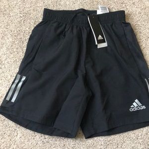 Adidas own the run shorts